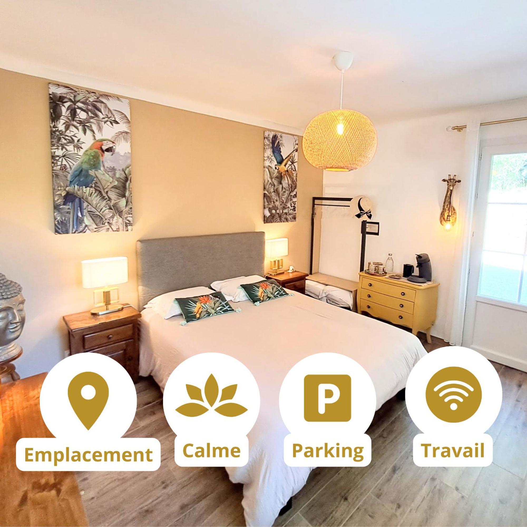 Chambre Deluxe Olivier Et Pinedo La Valette-du-Var Esterno foto